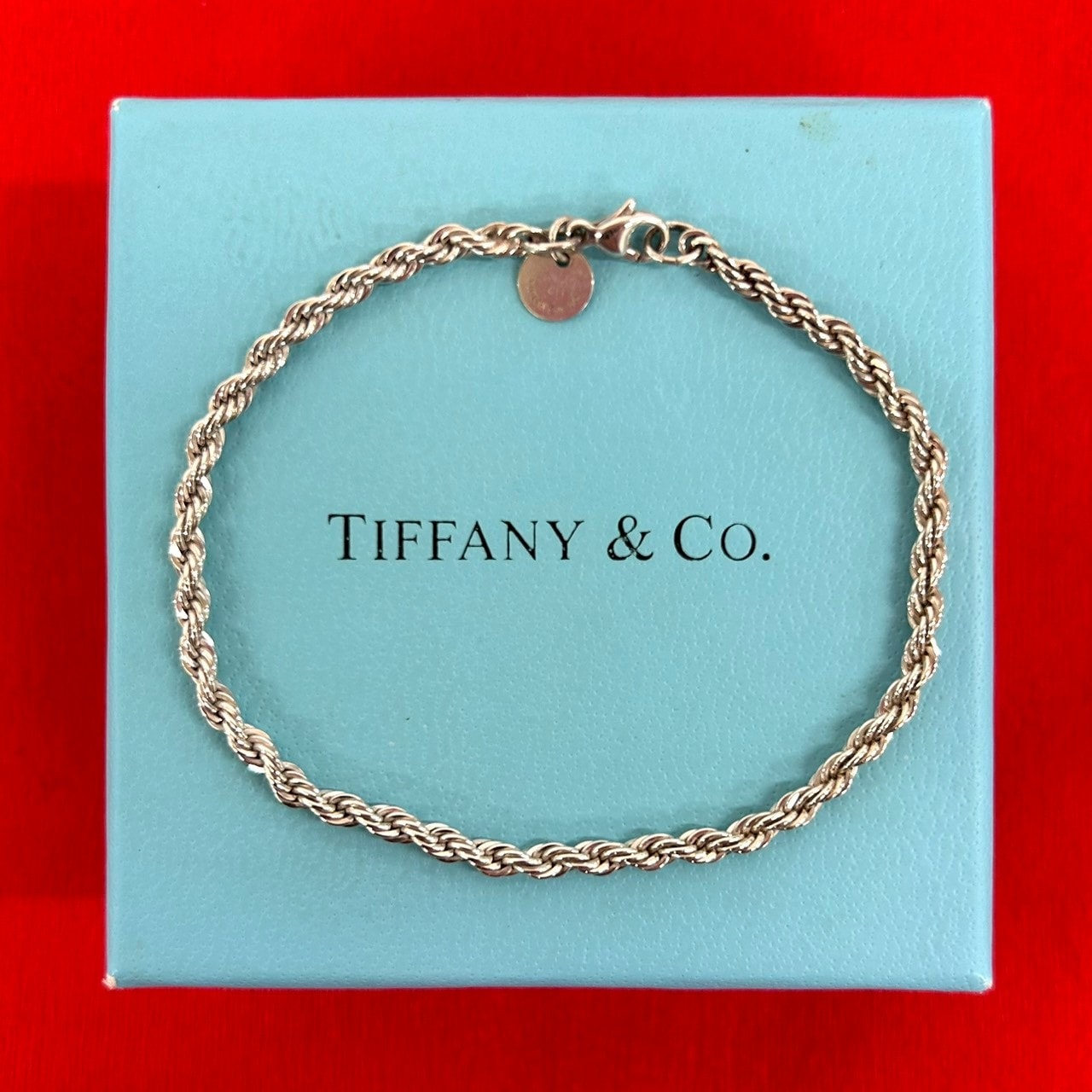 TIFFANY&Co. ティファニー ツイスト チェーン ブレスレット シルバー925 ブレスレット シルバー
 13317