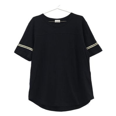 サンローランパリ 624992 半袖シャツ ダメージ加工バックプリントT S