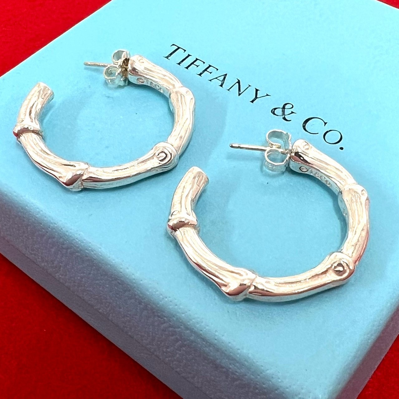 B (目立った傷や汚れなし)】TIFFANY&Co. ティファニー バンブー ピアス
