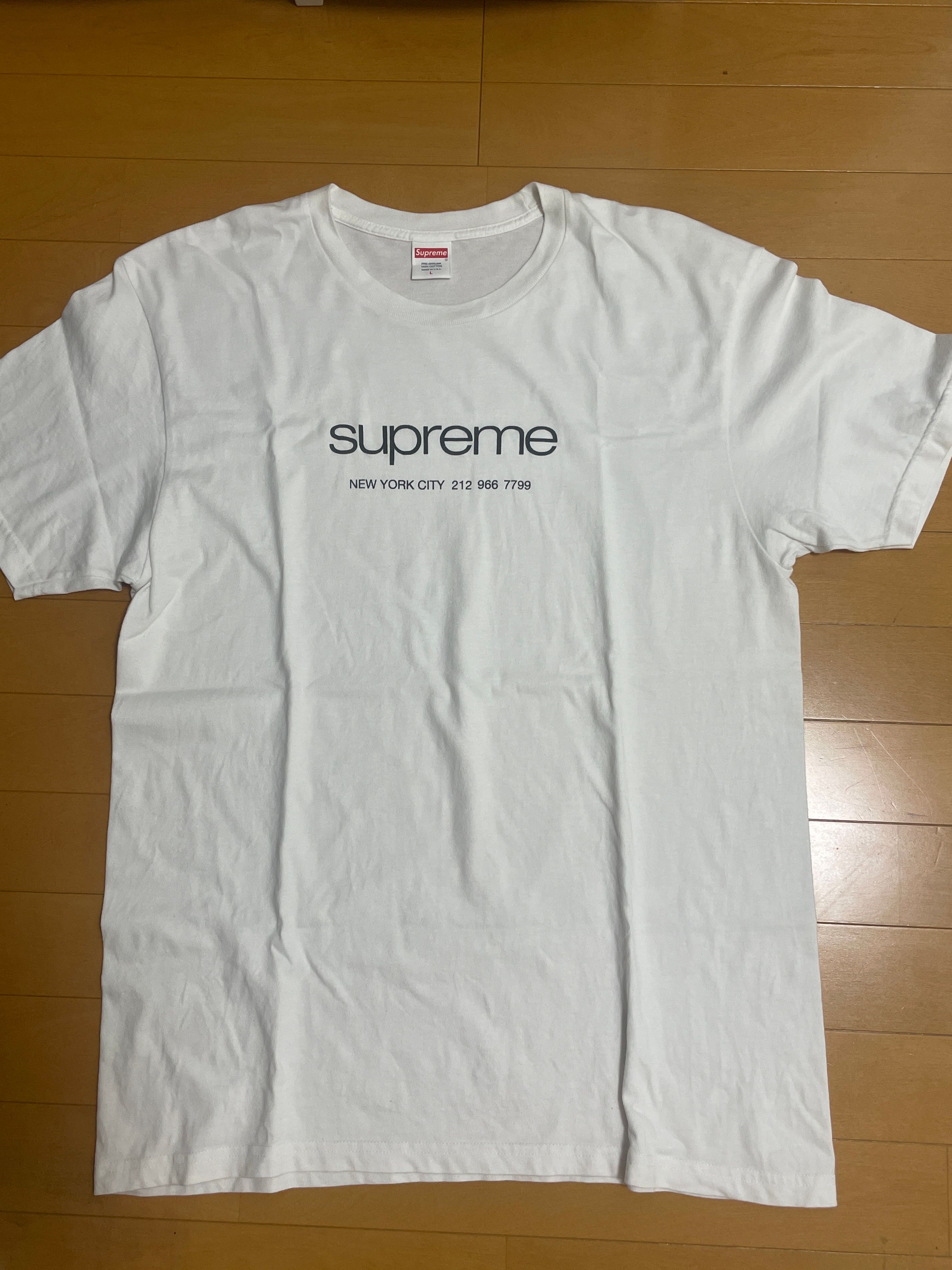 Supreme Shop Tee "White"