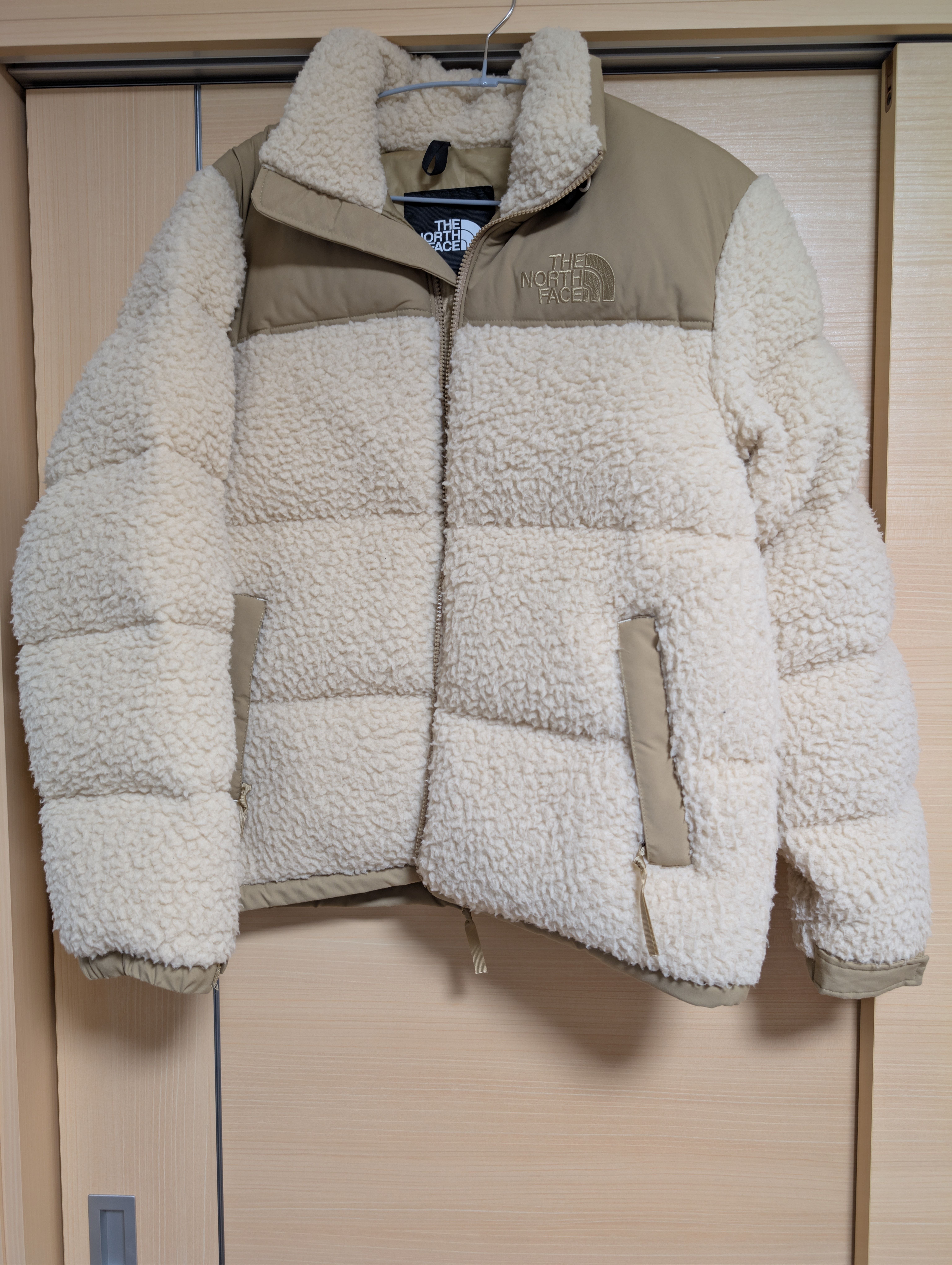 The North Face Sherpa Nuptse Jacket "Sand"