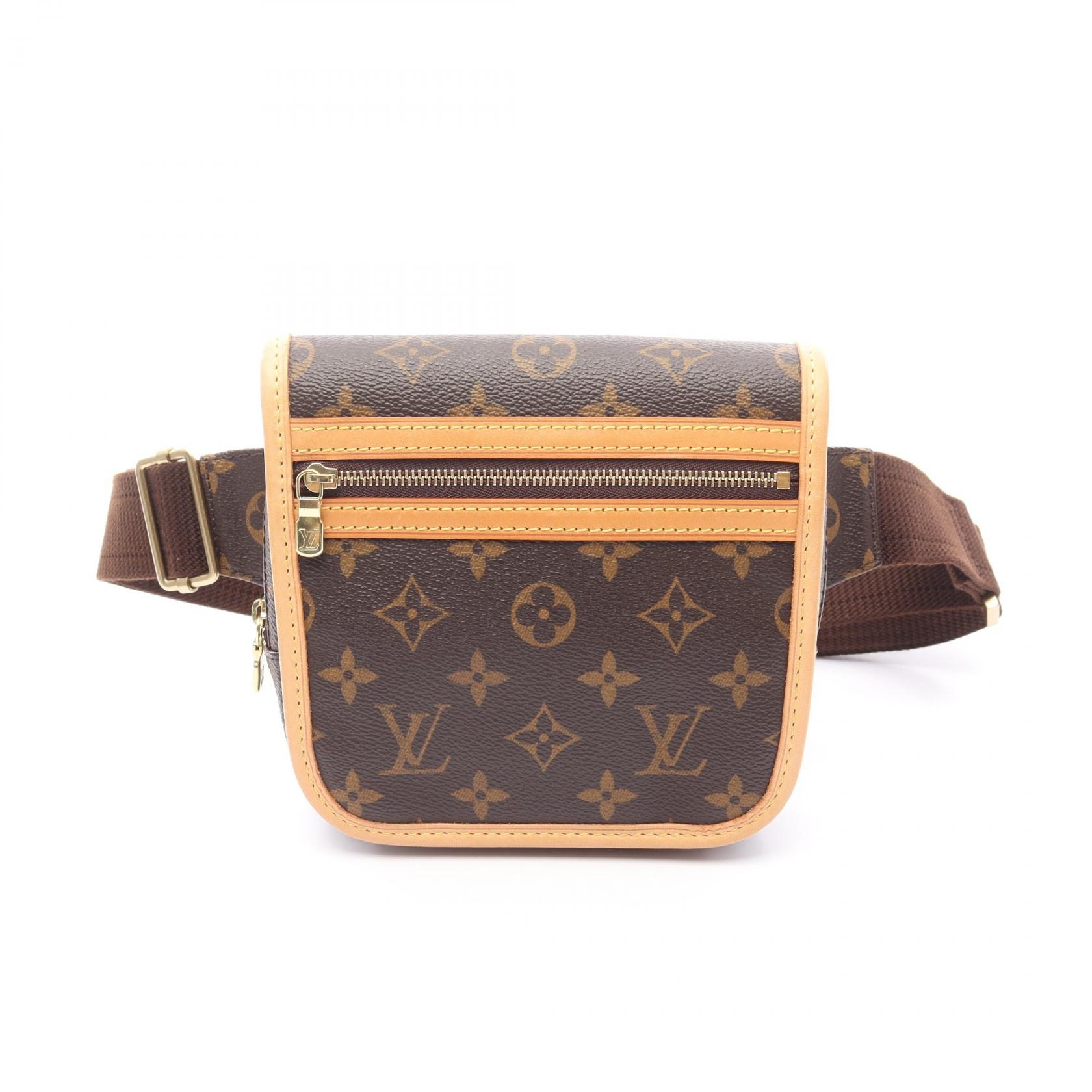 ルイ・ヴィトン LOUIS VUITTON バムバッグ ボスフォール ウエストバッグ ボディバッグ バッグ PVCコーティングキャンバス レザー モノグラム レディース ブラウン系 M40108 【中古】