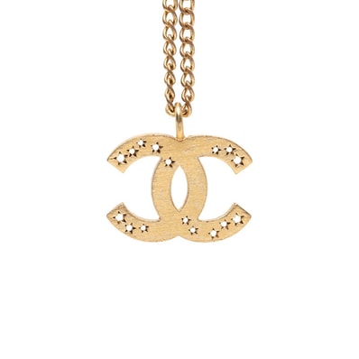 シャネル ココマーク ネックレス ゴールド メッキ レディース CHANEL 【中古】