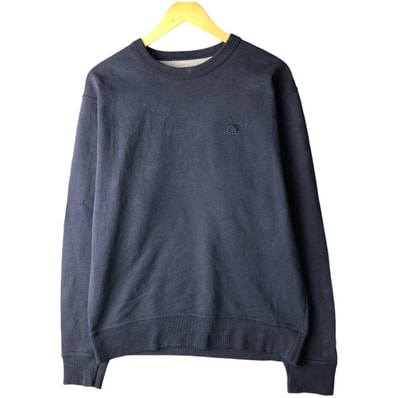 古着 チャンピオン Champion AUTHENTIC ワンポイントロゴスウェットシャツ トレーナー メンズM相当/eaa419064