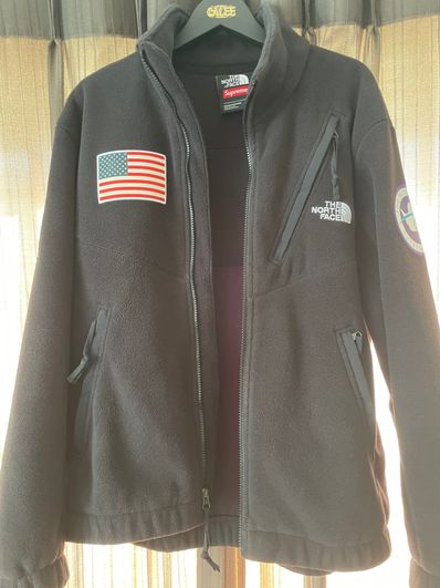 Supreme x The North Face Polartec Fleece Jacket "Black"