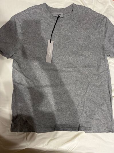 FEAR OF GOD ESSENTIALS Short Sleeve Tee "Dark Heather Oatmeal"