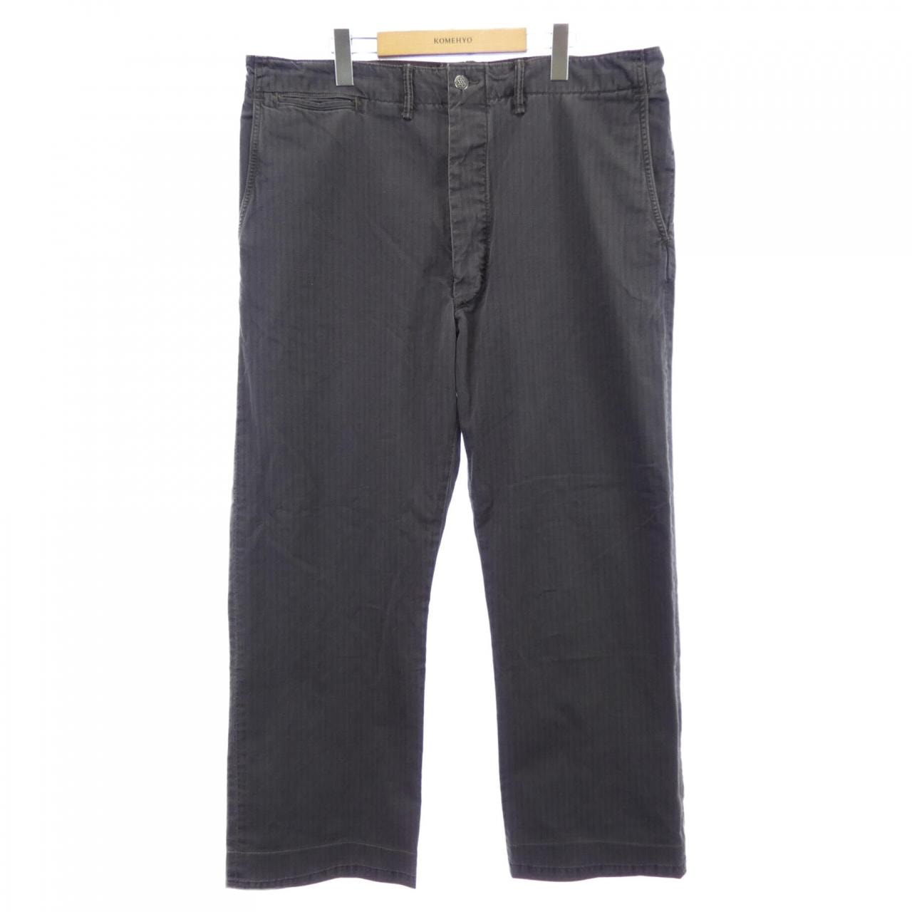 C (やや傷や汚れあり)】ダブルアールエル RRL パンツ 38のブランド古着