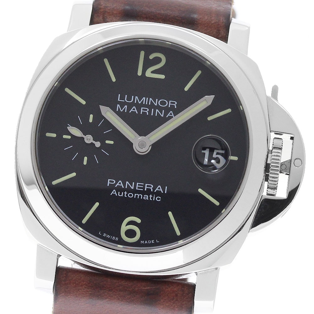 ★保 パネライ ルミノール マリーナ  PAM01048 メンズ 【中古】