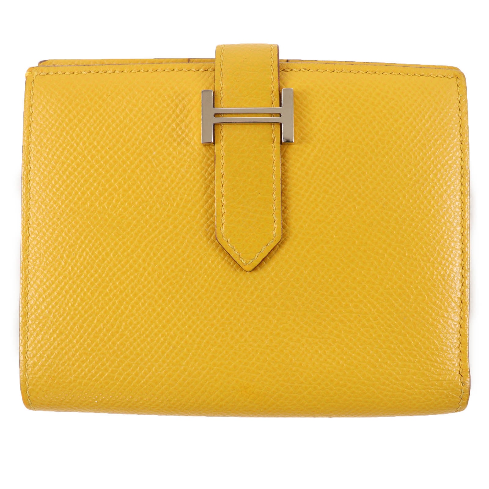 美品 エルメス 二つ折り財布 ベアンコンパクト レディース