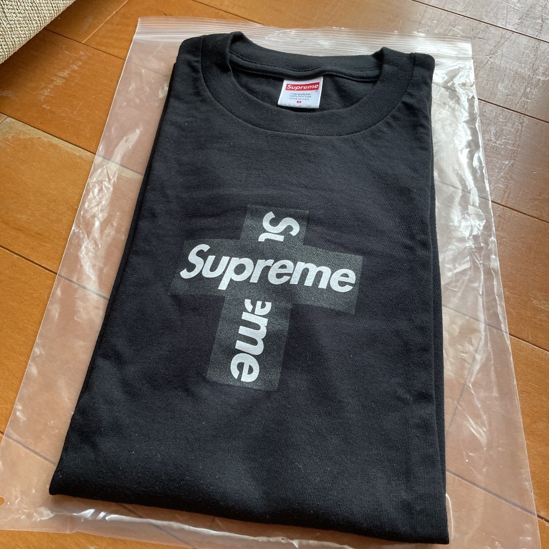 Supreme Cross Box Logo Tee "Black"