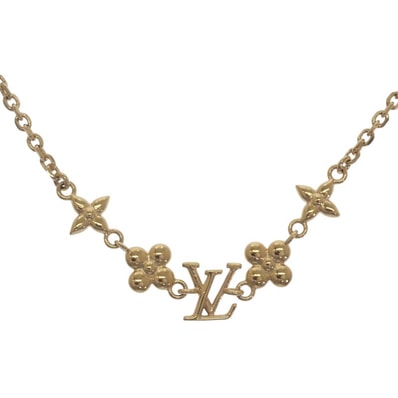 Louis Vuitton Baby Louis Necklace "Gold"