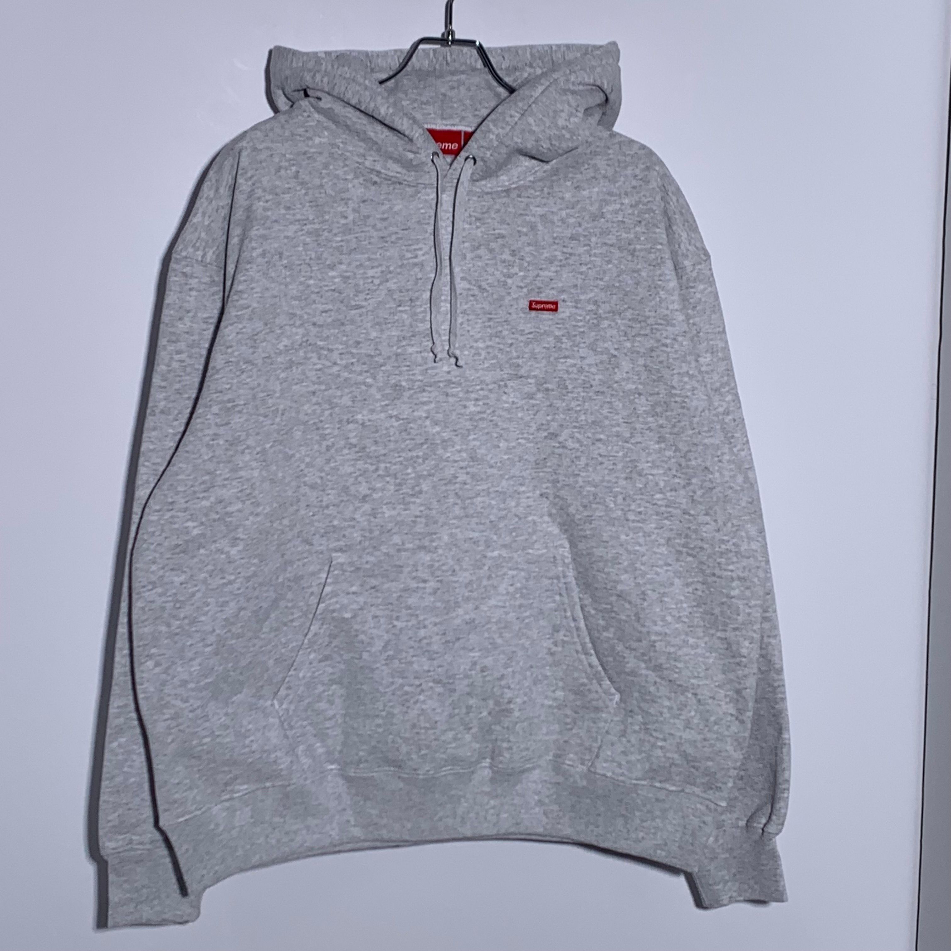 Supreme Small Box Hooded Sweatshirt "Ash Grey" (24FW)
