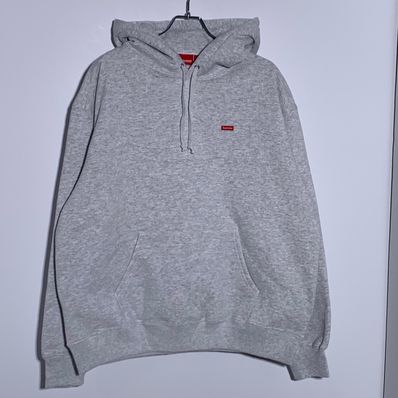Supreme Small Box Hooded Sweatshirt "Ash Grey" (24FW)