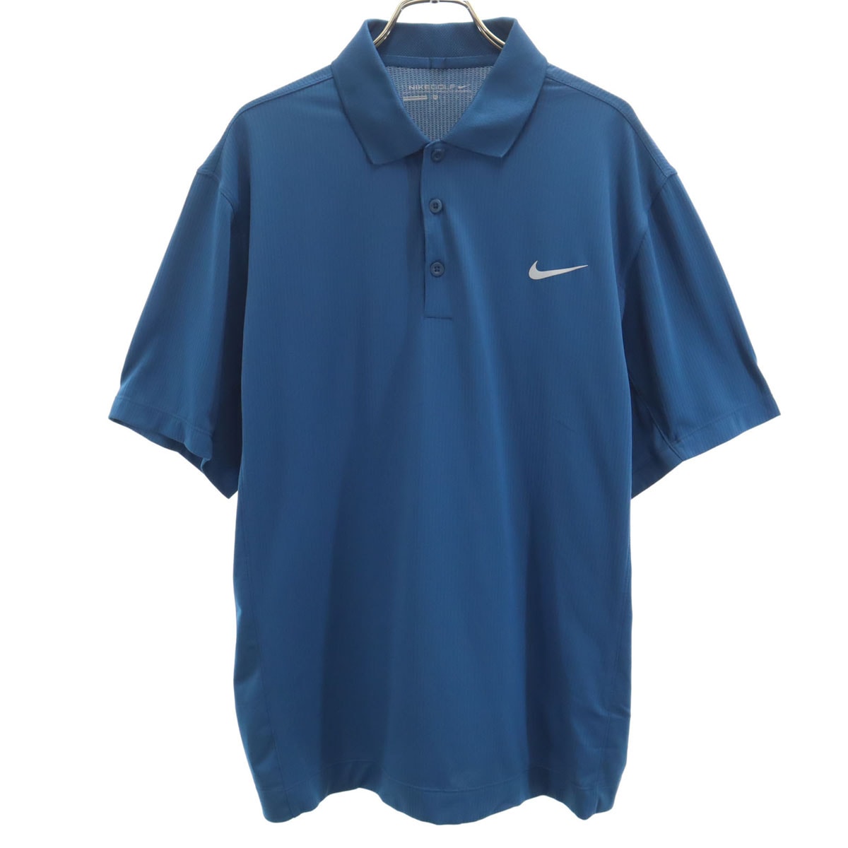 NIKE GOLF ナイキゴルフ 半袖 ポロシャツ XL 青紺系