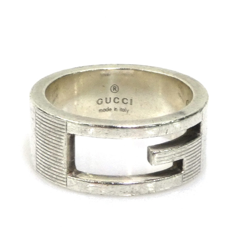 グッチ GUCCI リング・指輪 シルバー925 シルバー レディース 10号【中古】 r11370a
