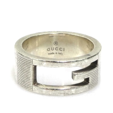 グッチ GUCCI リング・指輪 シルバー925 シルバー レディース 10号【中古】 r11370a