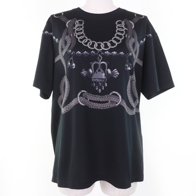 未使用品 エルメス トップス マキシ Tシャツ パルフロワ・リミックス 38
