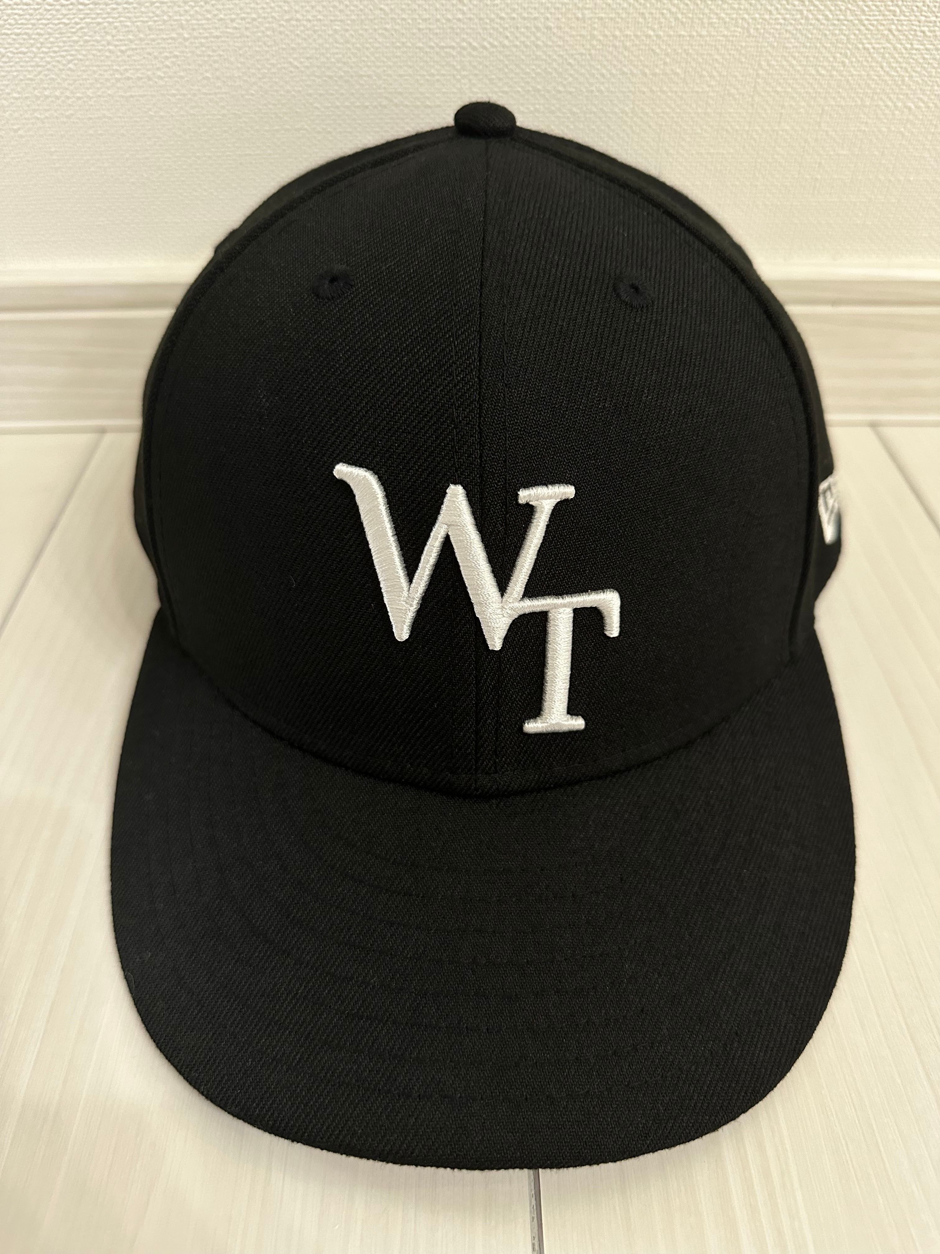 Wtaps x NEWERA 59FIFTY LOW PROFILE / CAP / POLY. TWILL. "Black" 221NENED-HT01