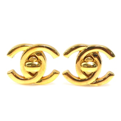 シャネル CHANEL イヤリング ココマーク メタル ゴールド レディース【中古】 e60926i