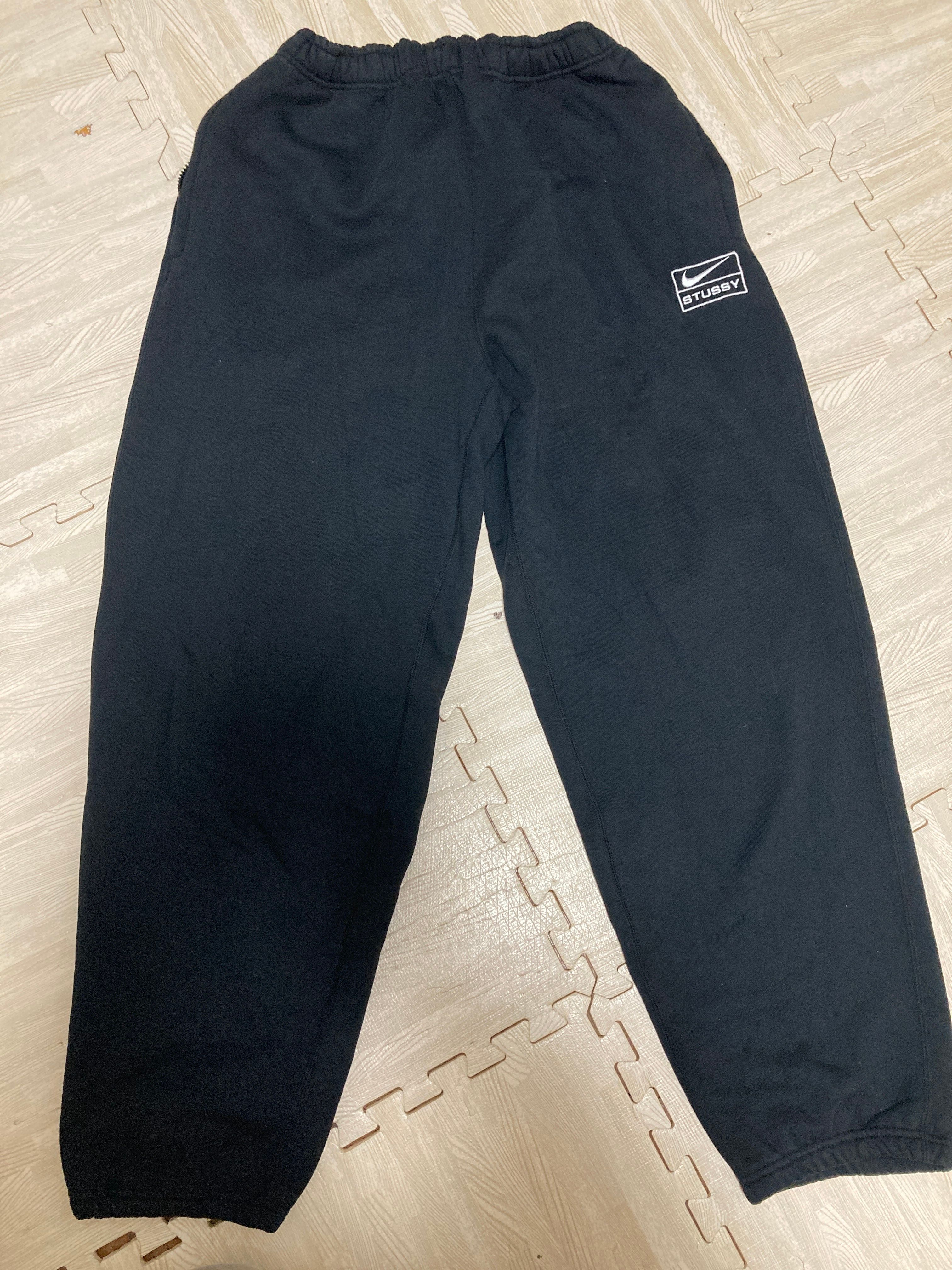 Stussy x Nike Washed Pants (US Size) "Black" DO5296-010