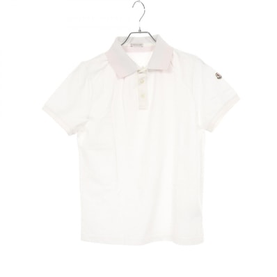 モンクレール MONCLER 半袖 ポロシャツ 衣料品 トップス コットン メンズ ホワイト系 8305150 【中古】