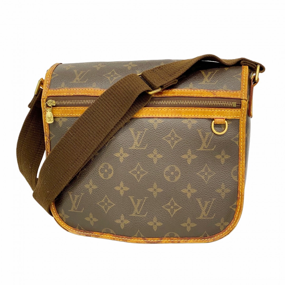 ★最終価格【6da0133-k】ルイヴィトン ショルダーバッグ モノグラム ボスフォールPM M40106 ブラウン【中古】レディース