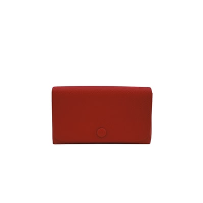 エルメス HERMES カードケース 蛇腹 レッド