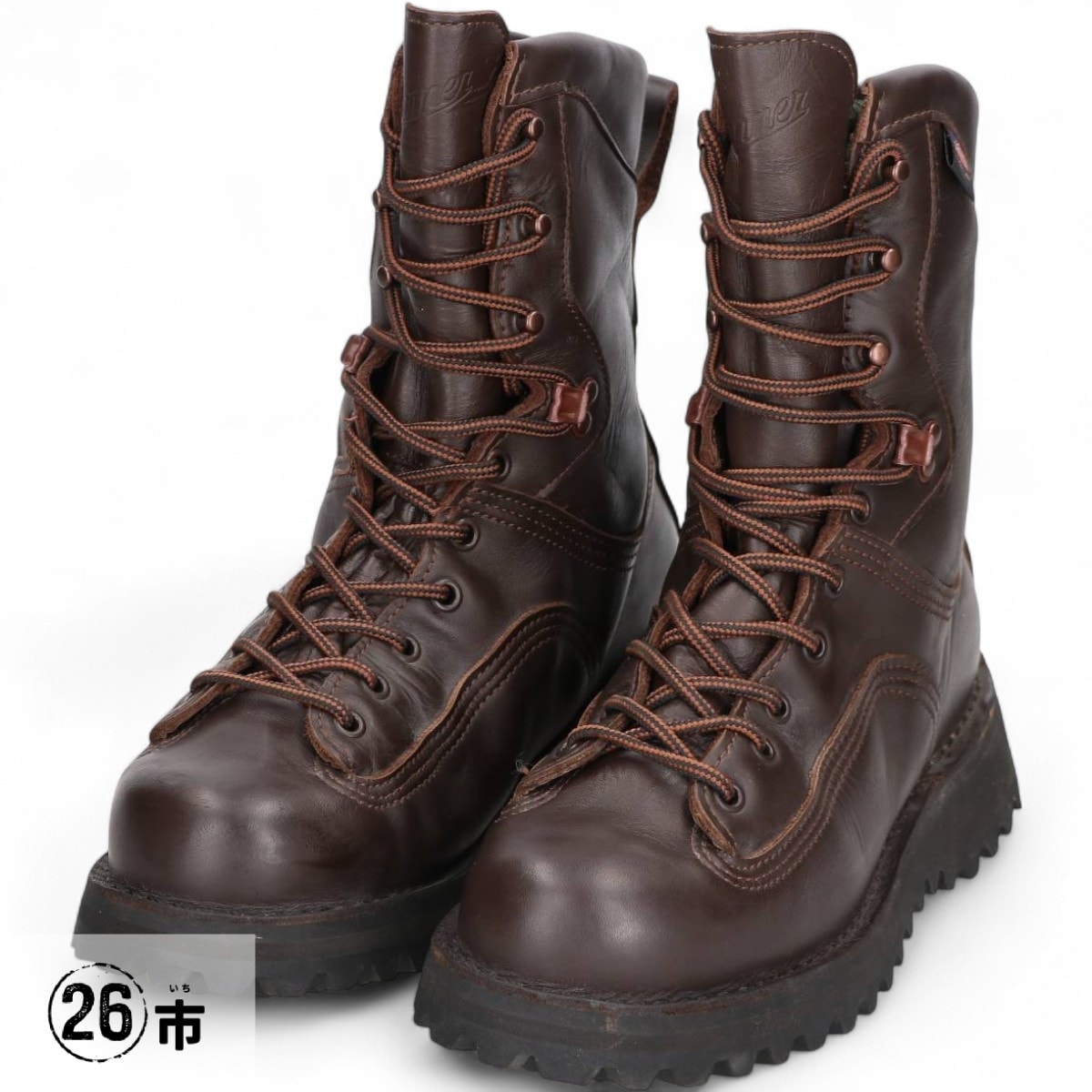 古着 ダナー DANNER SANTIAM 8 サンティアム8 45800 スチールトゥ ワークブーツ USA製 8 メンズ26.0cm相当/svb001086