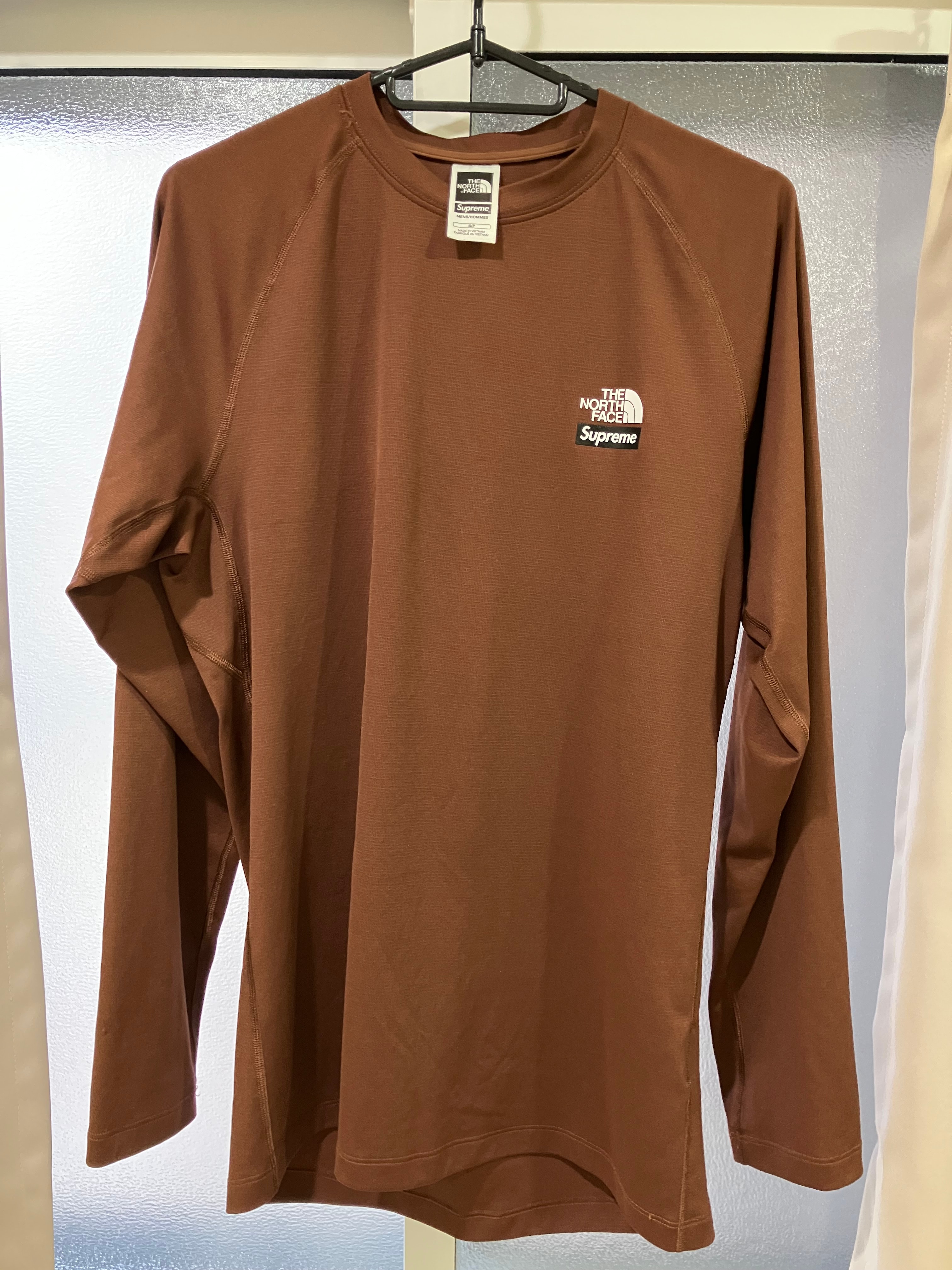 Supreme x The North Face Base Layer L/S Top "Brown"