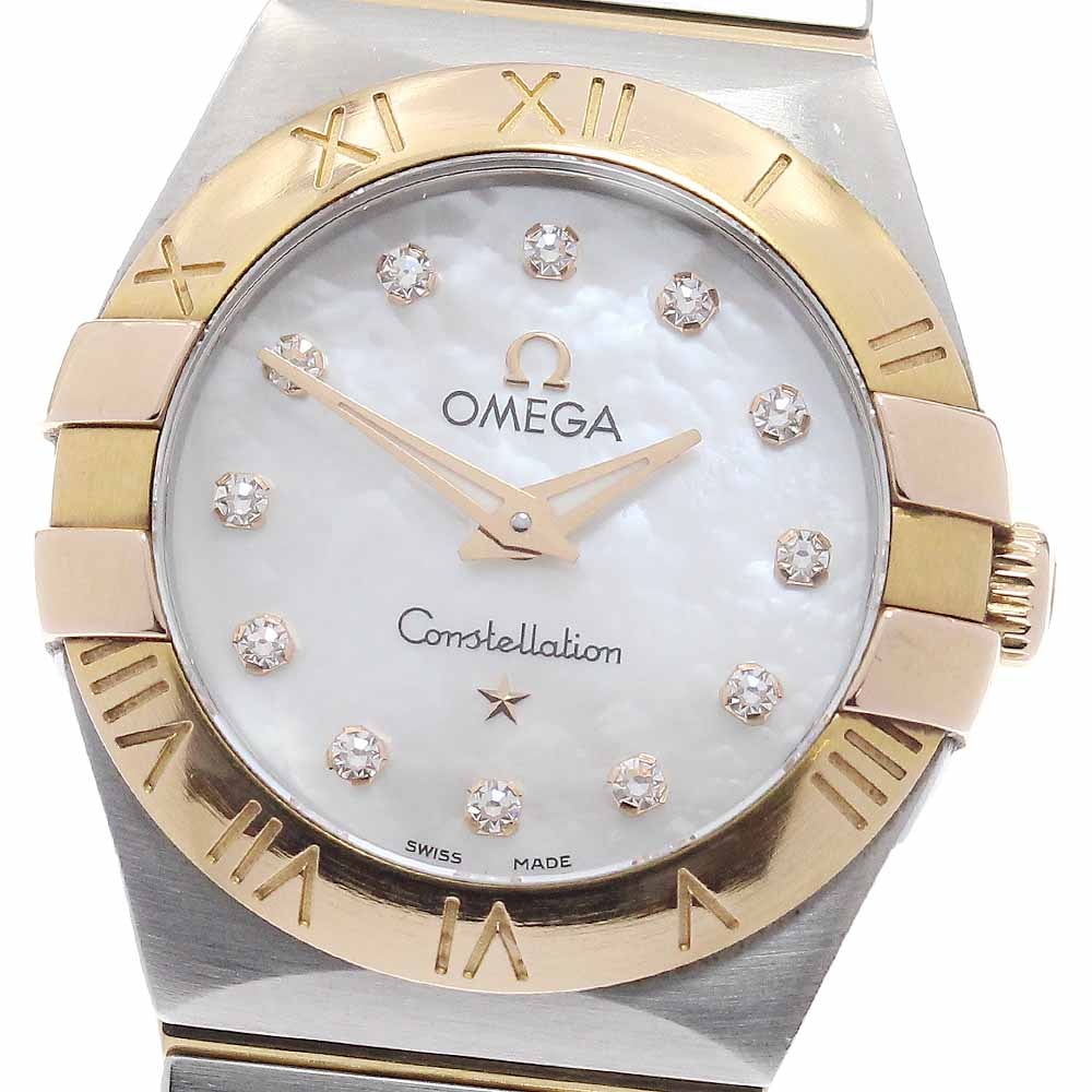 オメガ コンステレーション ブラッシュ レディース 【中古】