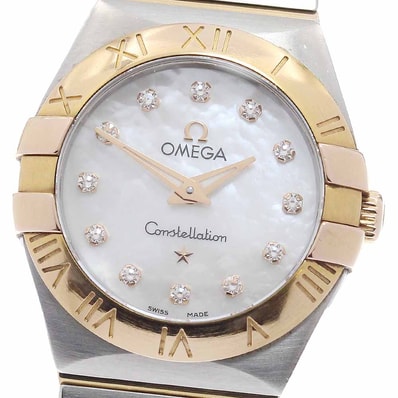 オメガ コンステレーション ブラッシュ レディース 【中古】