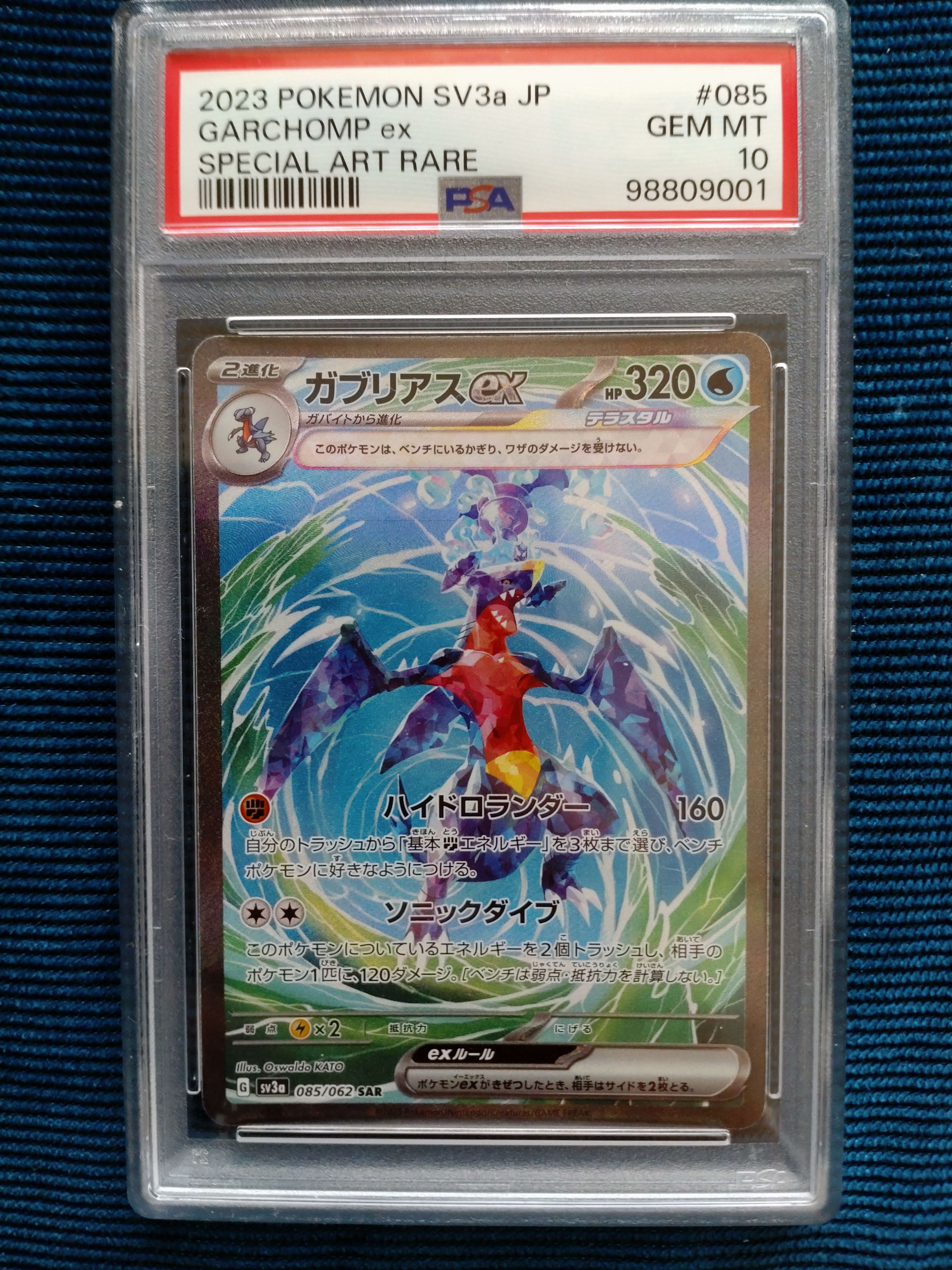 ガブリアスex SAR[SV3a 085/062](強化拡張パック「レイジングサーフ」)