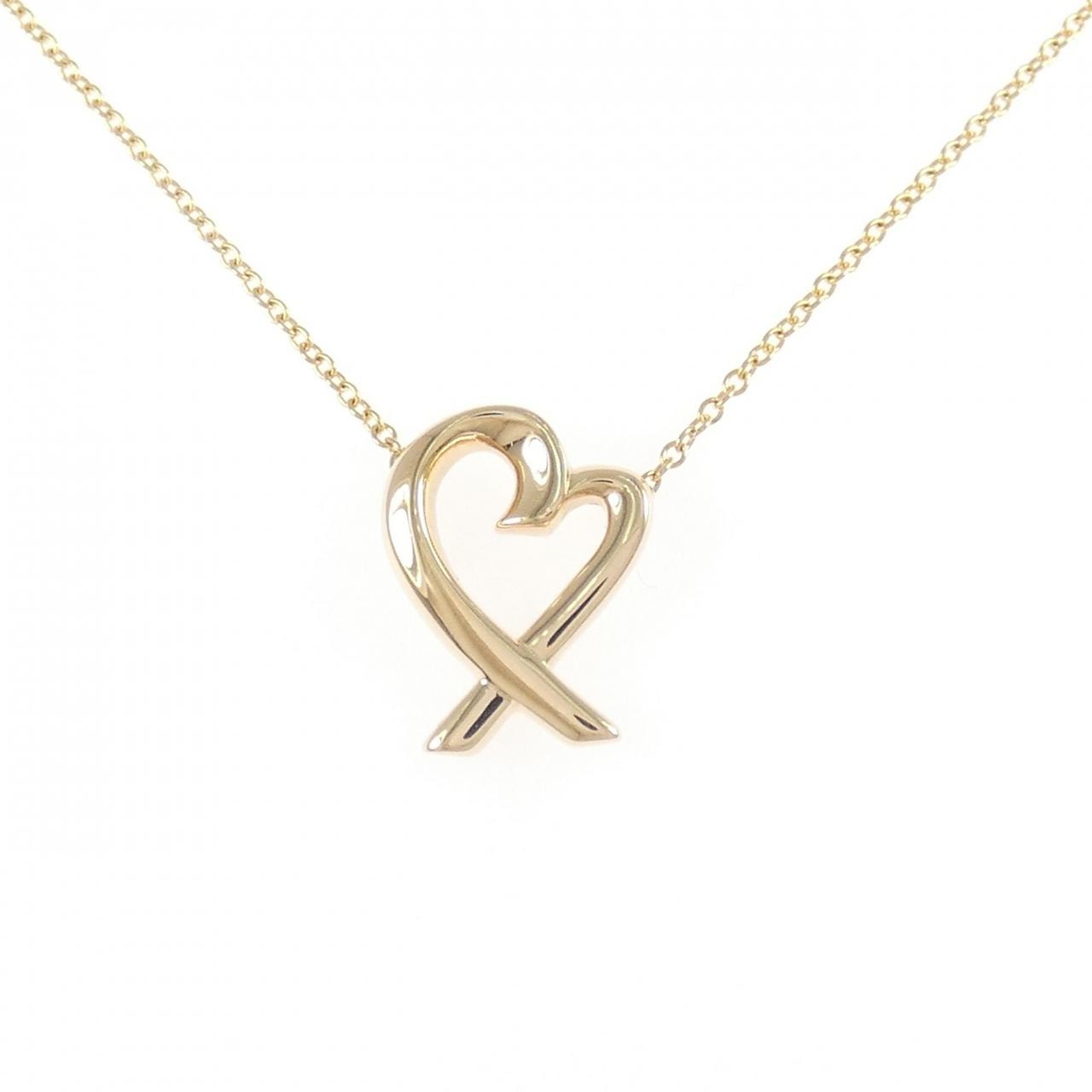 ティファニー ラビングハート スモール ネックレス