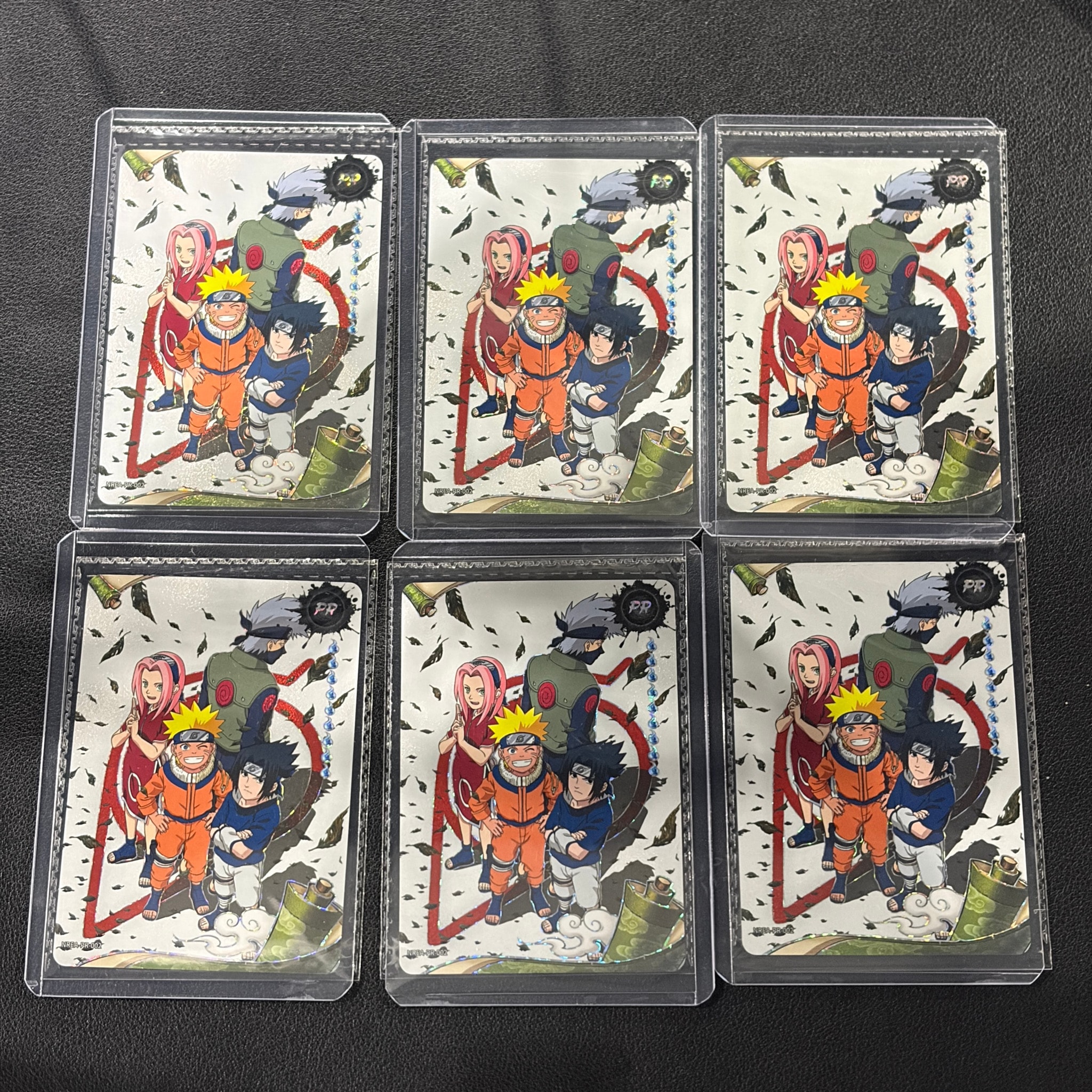 NARUTO KAYOU海外版 カカシ班 ナルトサスケ未開封 PR-002 4枚 GRIM