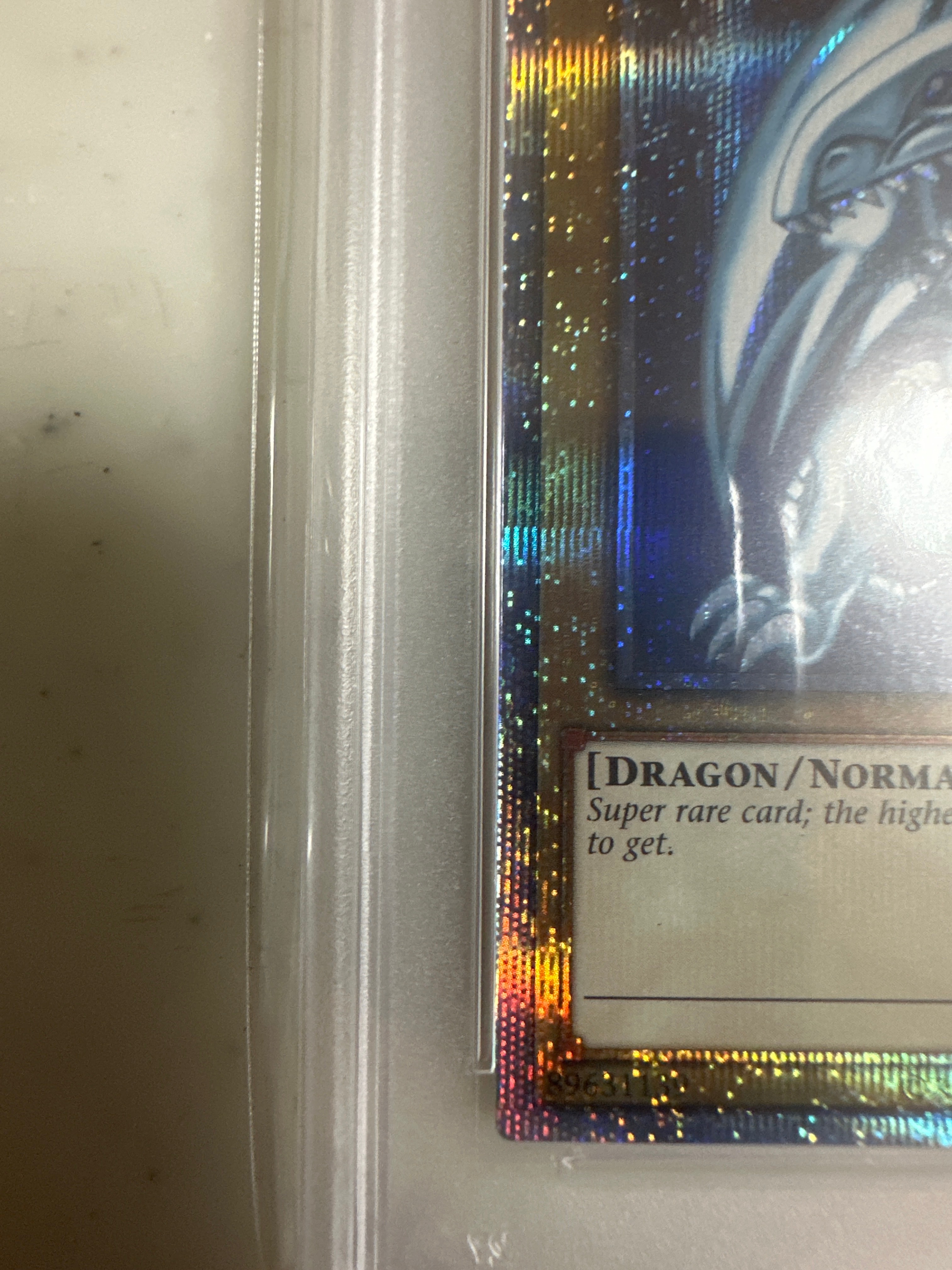 PSA 10]BLUE EYES WHITE DRAGON PSE[AC02-JP000](ANIMATION CHRONICLE