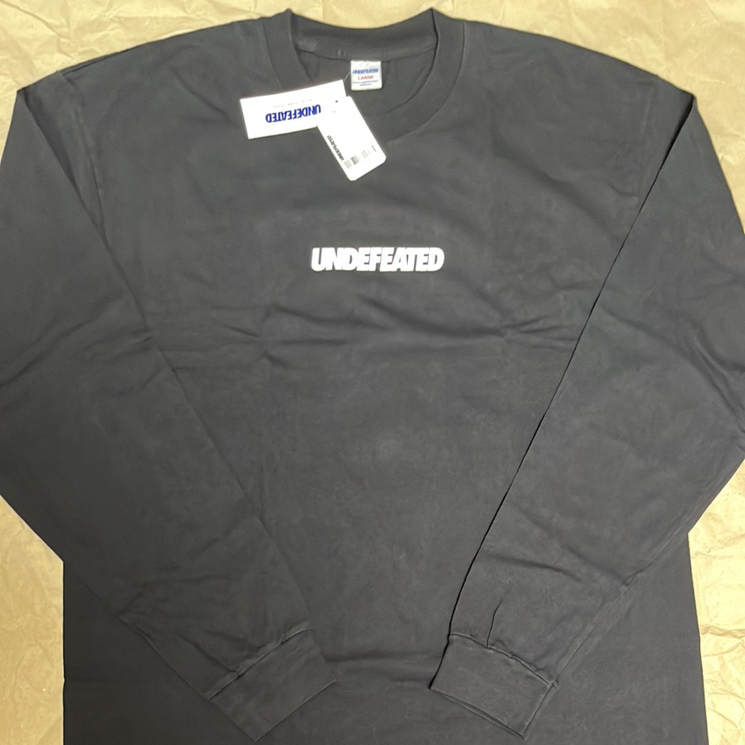 undefeated icon l/s tee アンディフィーテッド アイコン ロゴ