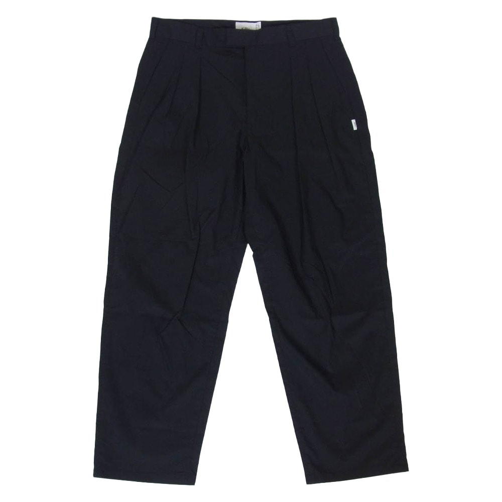 WTAPS ダブルタップス 24SS 241TQDT-PTM03 LEZ Hunts Trousers CTPL Weather Coolmax クールマックス トラウザー パンツ ブラック系 1【中古】