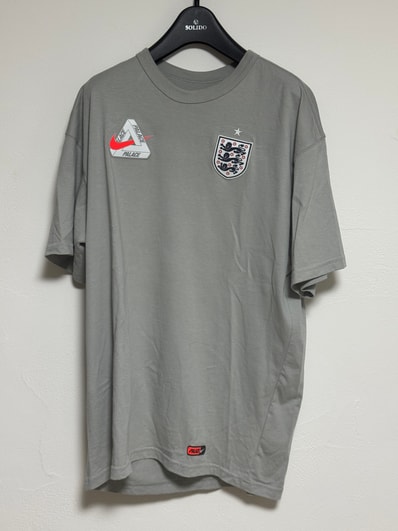 Nike x PALACE X2 World Cup T-Shirt England "Grey"