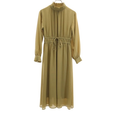 BEAMS HEART ビームスハート 長袖 ワンピース オリーブ