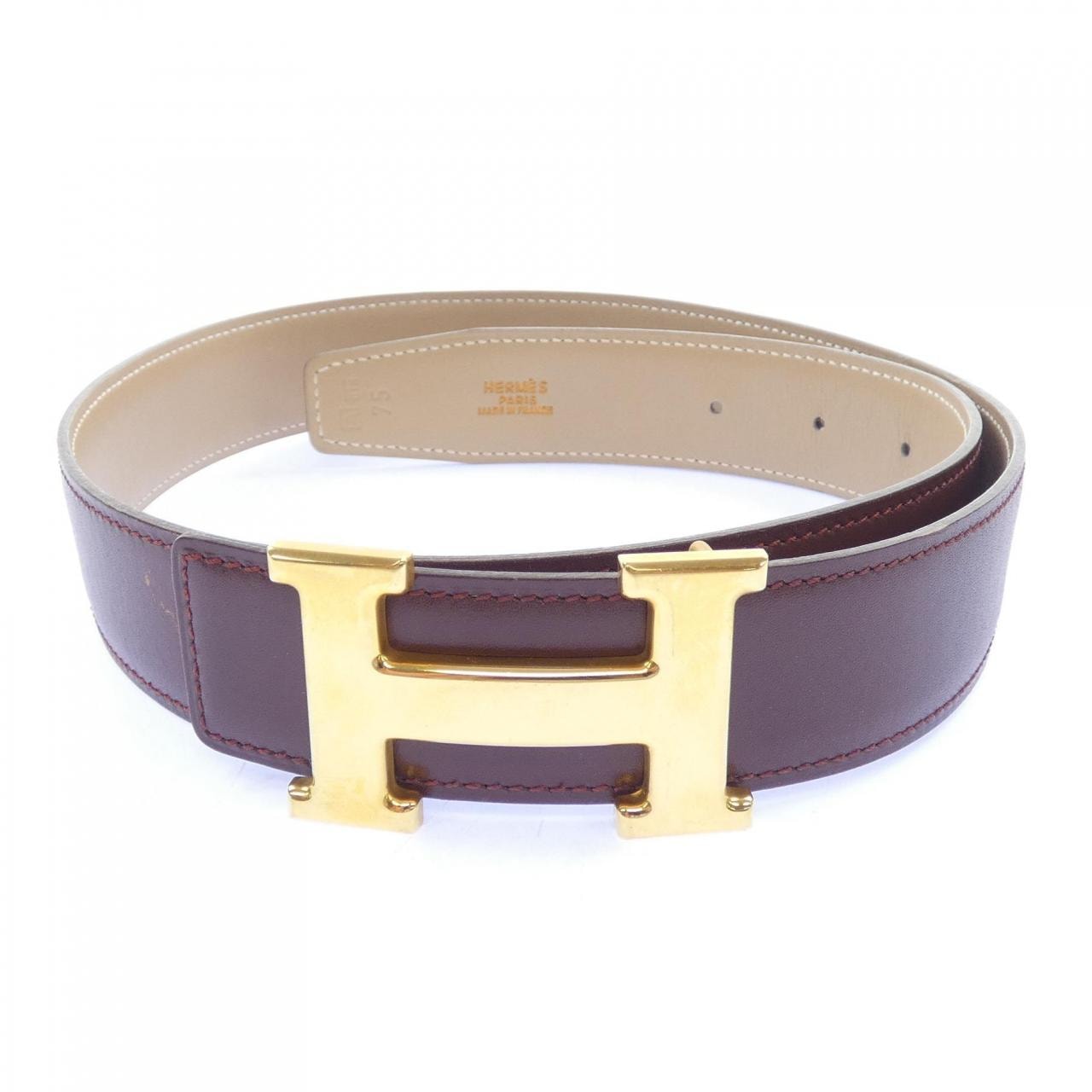 【ヴィンテージ】エルメス HERMES H 32mm リバーシブル BELT