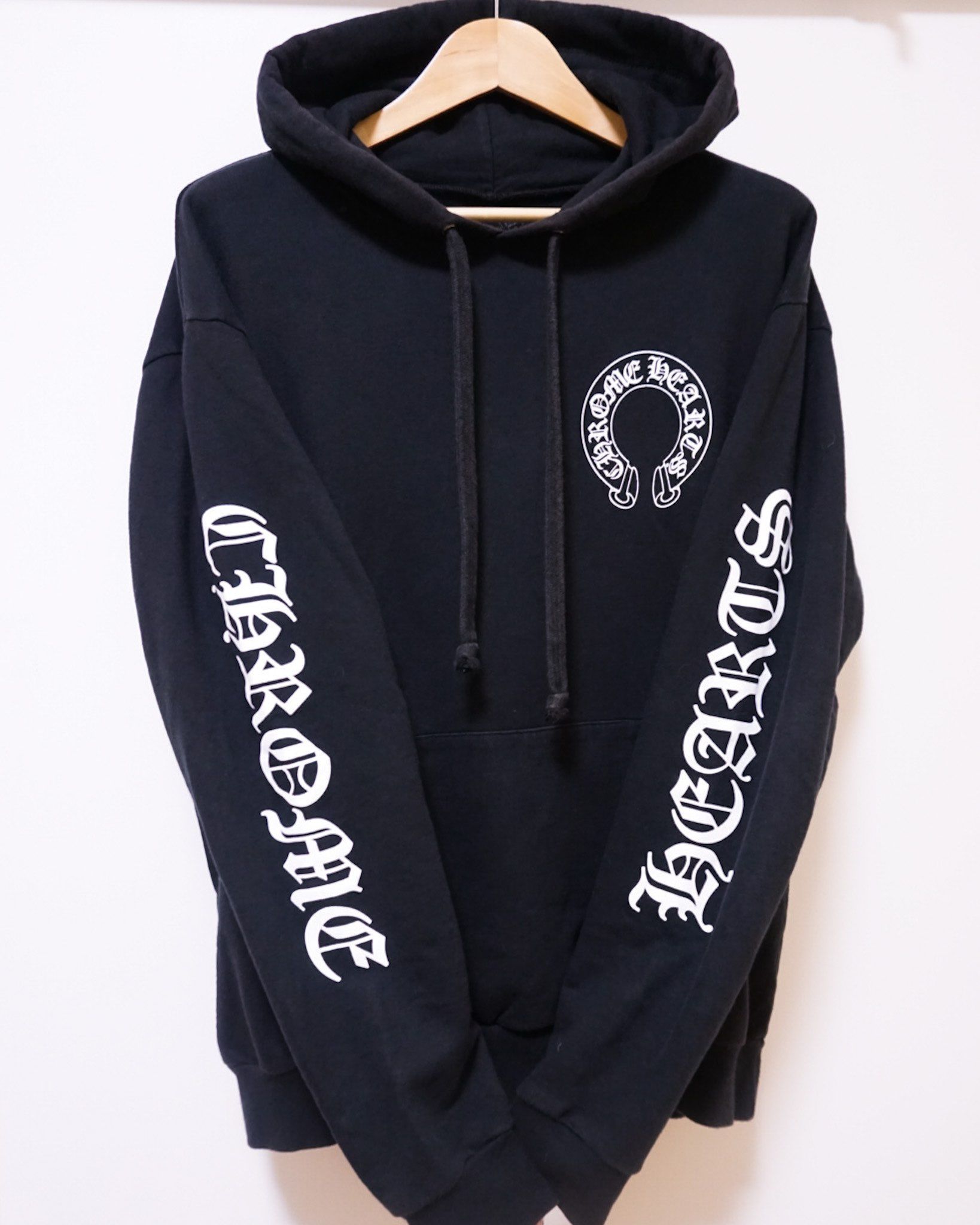 Chrome Hearts Matty Boy Chomper Horseshoe Hoodie "Black"