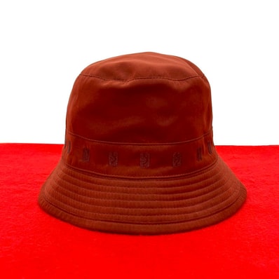 HERMES エルメス 刺繡 ポリエステル ナイロン アセテート ハット レッド
29775