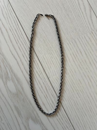 Chrome Hearts Paper Chain Necklace 45cm (18inch) "Silver"