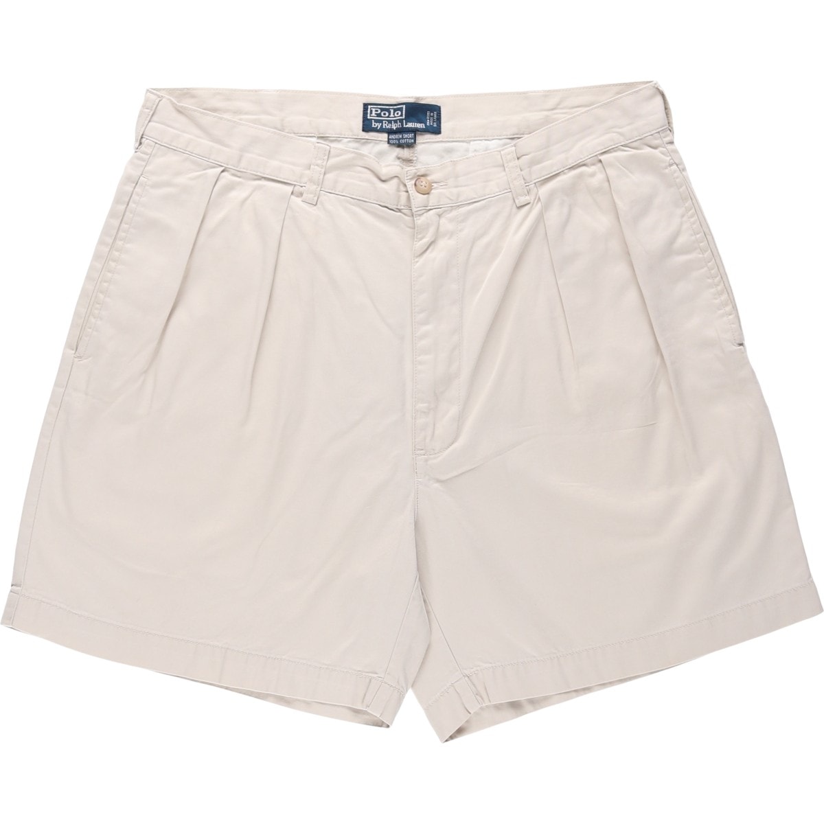 古着 ラルフローレン Ralph Lauren POLO by Ralph Lauren ANDREW SHORT ツータック チノショーツ ショートパンツ メンズw35相当/eaa656792