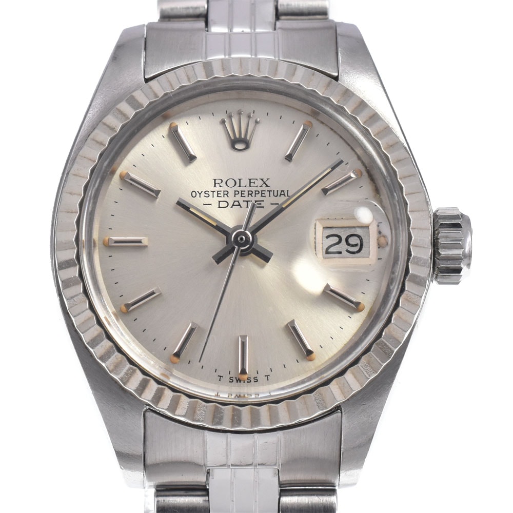 ロレックス ROLEX 6917/4 オイスターパーペチュアルデイト Cal.2030 ロングメモリ 自動巻き レディース 良品 保証書付き 腕時計 N#148559