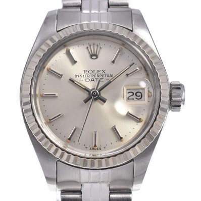 ロレックス ROLEX 6917/4 オイスターパーペチュアルデイト Cal.2030 ロングメモリ 自動巻き レディース 良品 保証書付き 腕時計 N#148559