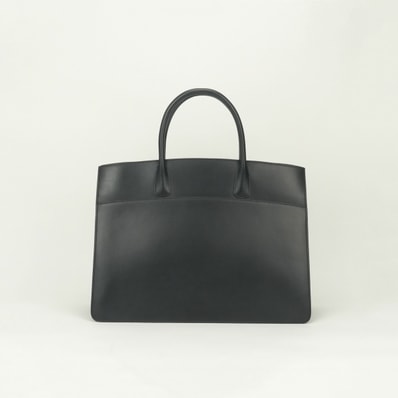 エルメス HERMES ホワイトバスGM ホワイトバス GM バッグ ビジネスバッグ ブリーフケース ボックスカーフ ノワール Noir ブラック Black 黒 ゴールド金具 トートバッグ ハンドバッグ