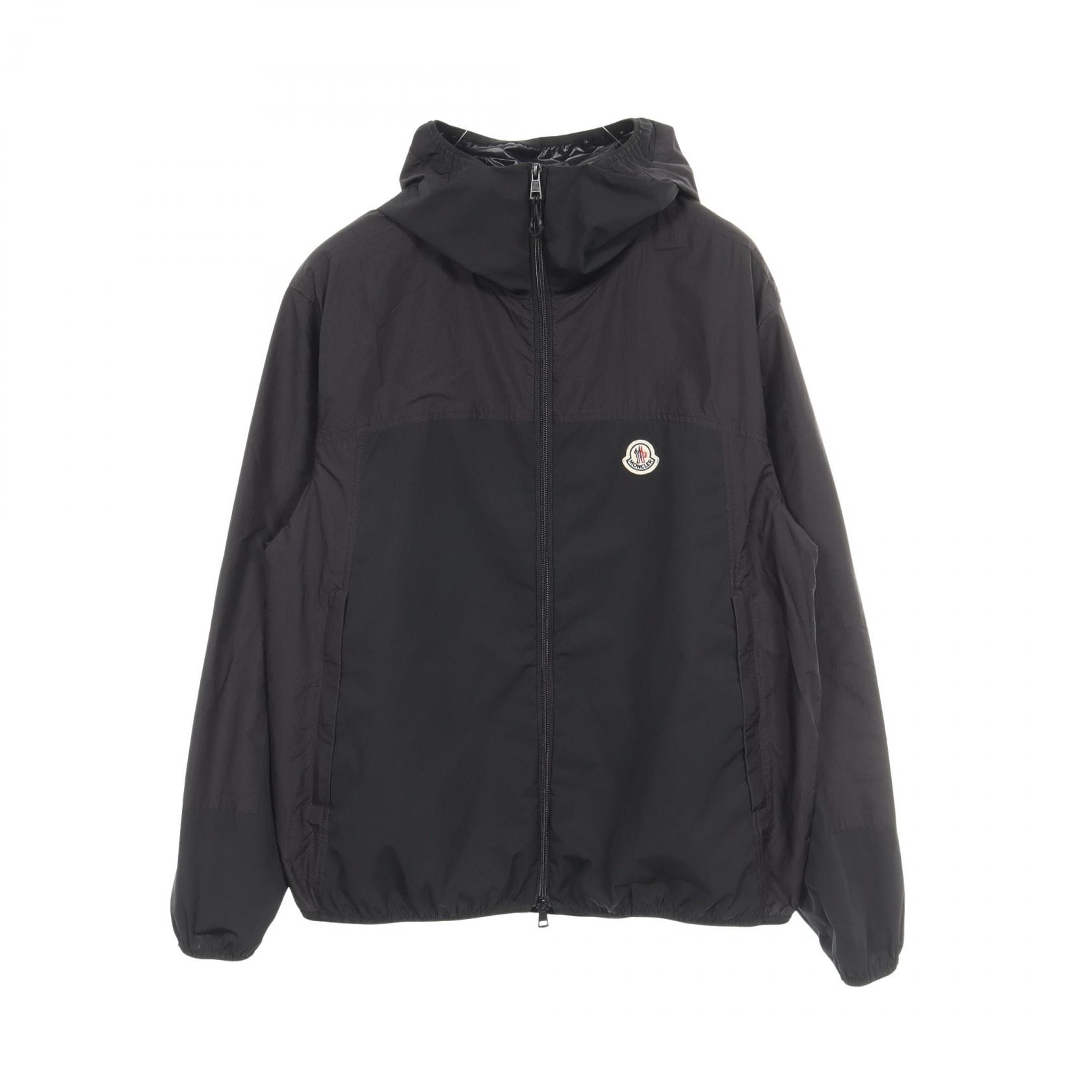 モンクレール MONCLER KONA フード付き 衣料品 アウター ポリエステル メンズ ブラック系 1A00029 【中古】