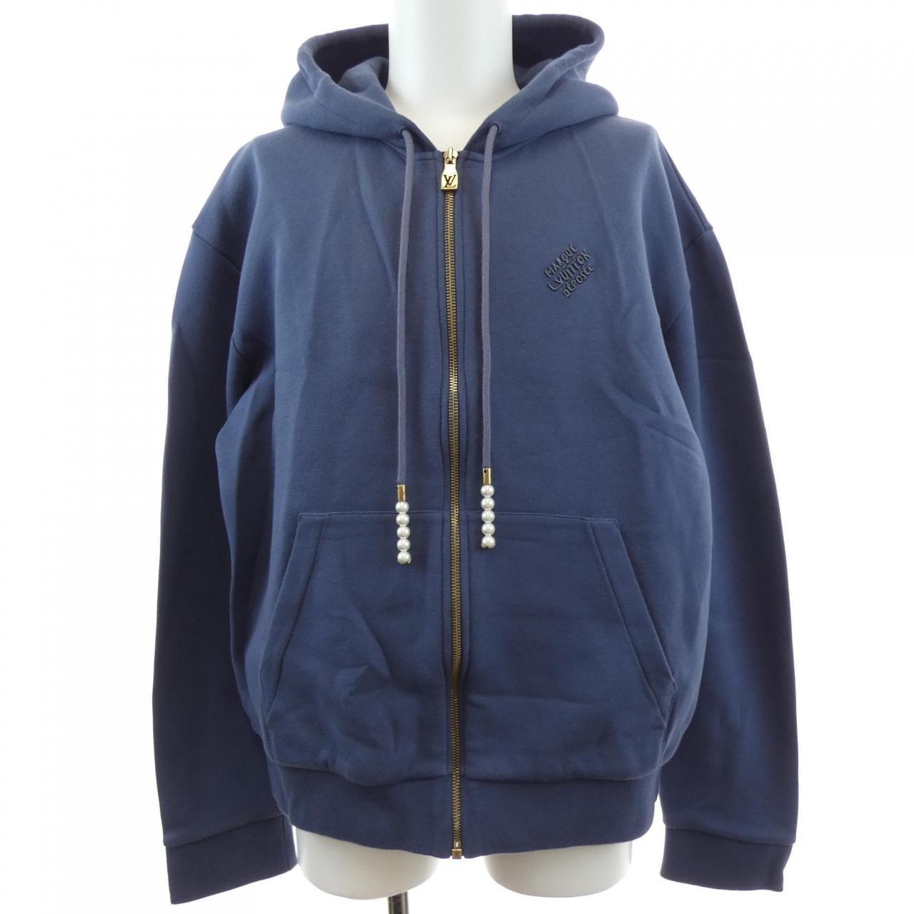 ルイヴィトン LOUIS VUITTON エンブロイダードジップジャージーフーディ HRY42WCFJ パーカー