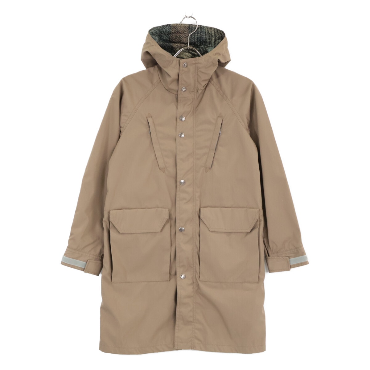 ザ ノースフェイス パープルレーベル NPW2062N  65/35 ベイヘッドクロス ロングマウンテンパーカー S